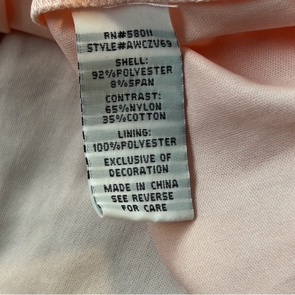 Sangria,Stunning Noir,Ribbed Bodice,Heavy Lace Frilled Lower over Cream,Size 10 - Picture 9 of 17